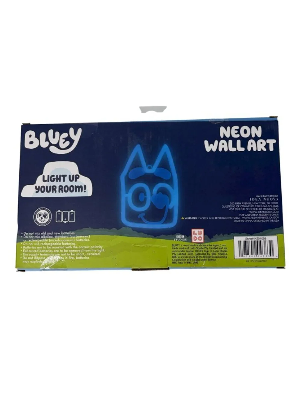 Bluey brighten up